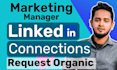 send a linkedin connection request with a direct message