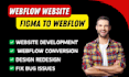 be your webflow saas website developer and designer, figma to webflow