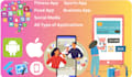 build travel, booking and social media responsive app for android and ios