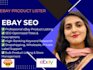 do ebay product listing and optimization