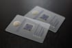 provide plastic business card design