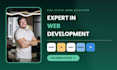 be your full stack web developer for a react and nodejs