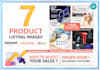 design amazon listing images with infographics and lifestyle