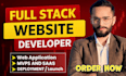 be full stack developer mern stack developer for web apps