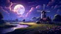 animate relaxing loop landscape background from your images