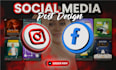 do social media post design, linkedin banner design, instagram carousel design