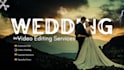 do cinematic wedding video editing