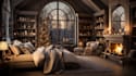 animate relaxing house and apartment scene and loop it