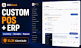 build custom CRM erp inventory software