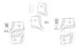 create a tiled PDF sewing pattern for  a0, a4, US letter, projector file formats