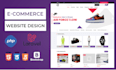 unique ecommerce website design