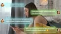 create a modern chat bubble animation