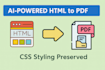 save webpages html to PDF