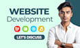 do website development as full stack web developer, PHP laravel HTML CSS react