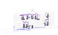 plumbing and drainage, hvac, electrical floor plans , mep, bim for city permit