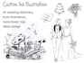 draw a custom ink illustration for you