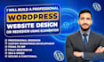 design and develop a professional wordpress business website
