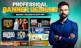 design website banner, web slider, and shopify banner