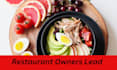 do lead collected restaurants and hotels owner contract list