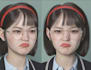 character model, 3d game character design, hair, cloth, morph, daz3d, rig