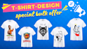 create trendy t shirt design