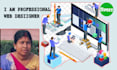 do  professional web designer and any website design