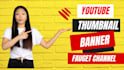 create professional eye catching youtube thumbnails design