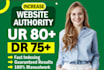 increase domain rating ahrefs dr url rating ahrefs ur 80 plus