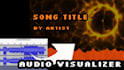 create an eye catching visualzer for your song