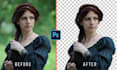 professionally remove background from image, cut out photos