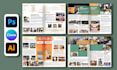 create catchy handbook design, creative epubs, brochures, proposals, magazines