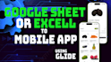 do convert mobile app using glide