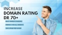 increase domain rating ahrefs DR