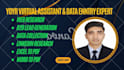 do any data entry, lead generation, virtual assistant job