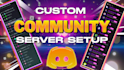 professionally set up a custom community server for you