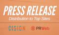 write and distribute a press release to top news sites