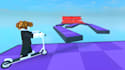make you an obby but youre on a in roblox