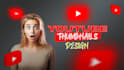 make eye catching youtube thumbnails
