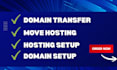 transfer your website to new hosting or domain
