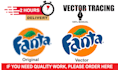 vectorize logo, vector tracing, redraw, convert image to vector