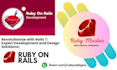 develop and fix ruby on rails apps with high performance
