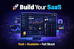 build your landing page, website or saas web app