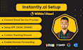 setup instantly ai quickly for cold email outreach