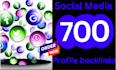 create high quality seo profile backlinks