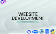 create professional websites with ai features