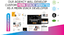 develop custom mern stack websites as a mern stack developer