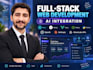 build a full stack mern web app with ai integration
