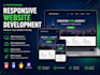 build responsive website using HTML CSS javascript and bootstrap