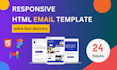design responsive HTML email template