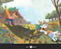illustrate wondrous cartoonish children book illustration